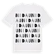 Nidau ordlek t-shirt