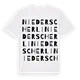 Niederscherli ordlek t-shirt