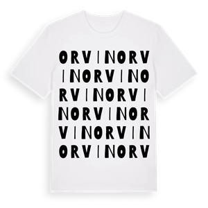 Orvin ordlek t-shirt – ekologisk bomull t-shirt från Pinshirt