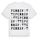 Perrefitte ordlek t-shirt
