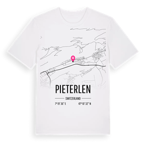 Pieterlen karta t-shirt – ekologisk bomull t-shirt från Pinshirt