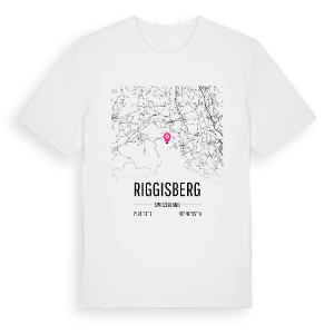 Riggisberg karta t-shirt – ekologisk bomull t-shirt från Pinshirt