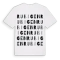 Rubigen ordlek t-shirt