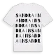 Sandrain ordlek t-shirt