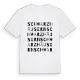 Schwarzhäusern ordlek t-shirt
