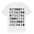 Seedorf (BE) ordlek t-shirt