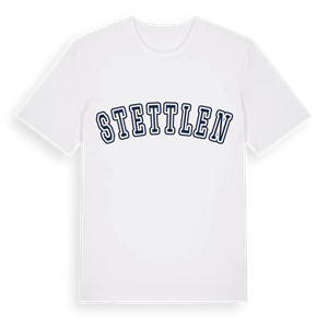 Stettlen college t-shirt – ekologisk bomull t-shirt från Pinshirt