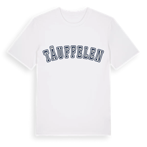 Täuffelen college t-shirt – ekologisk bomull t-shirt från Pinshirt