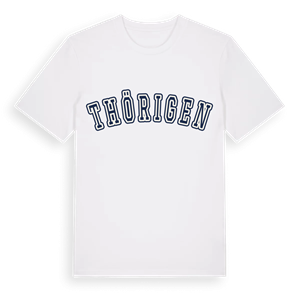 Thörigen college t-shirt – ekologisk bomull t-shirt från Pinshirt