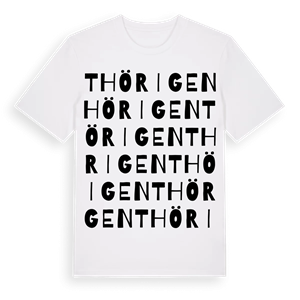 Thörigen ordlek t-shirt – ekologisk bomull t-shirt från Pinshirt