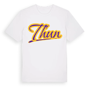 Thun baseball t-shirt – ekologisk bomull t-shirt från Pinshirt