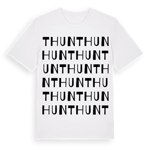 Thun ordlek t-shirt – ekologisk bomull t-shirt från Pinshirt