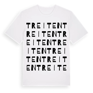 Treiten ordlek t-shirt – ekologisk bomull t-shirt från Pinshirt