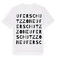 Uferschutzzone ordlek t-shirt
