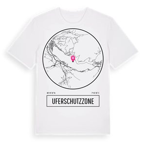 Uferschutzzone t-shirt – ekologisk bomull t-shirt från Pinshirt