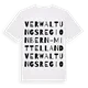 Verwaltungsregion Bern-Mittelland ordlek t-shirt