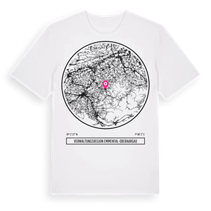 Verwaltungsregion Emmental-Oberaargau t-shirt – ekologisk bomull t-shirt från Pinshirt