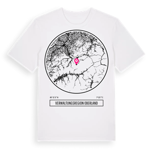 Verwaltungsregion Oberland t-shirt – ekologisk bomull t-shirt från Pinshirt