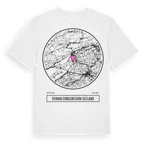 Verwaltungsregion Seeland t-shirt – ekologisk bomull t-shirt från Pinshirt