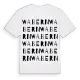 Wabern ordlek t-shirt