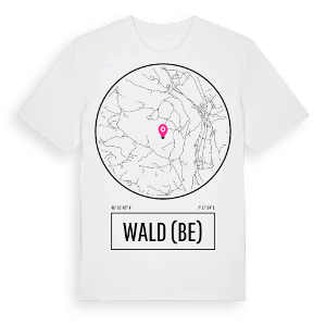 Wald (BE) t-shirt – ekologisk bomull t-shirt från Pinshirt