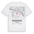 Weissenstein karta t-shirt