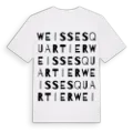 Weisses Quartier ordlek t-shirt