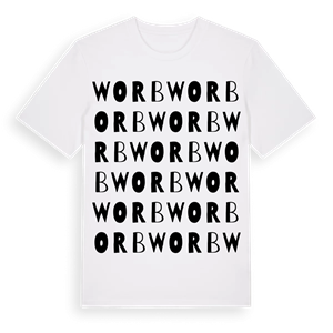 Worb ordlek t-shirt – ekologisk bomull t-shirt från Pinshirt