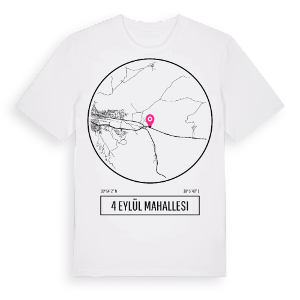 4 Eylül Mahallesi t-shirt – ekologisk bomull t-shirt från Pinshirt
