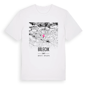 Bilecik karta t-shirt – ekologisk bomull t-shirt från Pinshirt