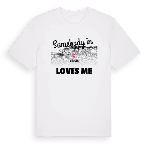 Någon i Bilecik älskar mig t-shirt – ekologisk bomull t-shirt från Pinshirt