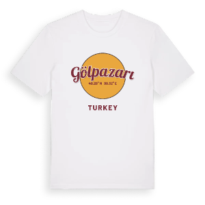 Gölpazarı cirkel t-shirt – ekologisk bomull t-shirt från Pinshirt