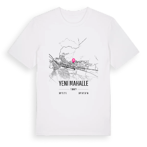 Yeni Mahalle karta t-shirt – ekologisk bomull t-shirt från Pinshirt