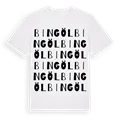 Bingöl ordlek t-shirt