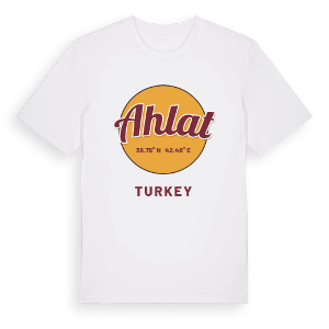 Ahlat cirkel t-shirt – ekologisk bomull t-shirt från Pinshirt