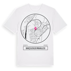 Bahçelievler Mahallesi t-shirt – ekologisk bomull t-shirt från Pinshirt