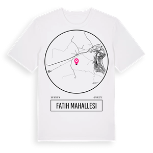 Fatih Mahallesi t-shirt – ekologisk bomull t-shirt från Pinshirt