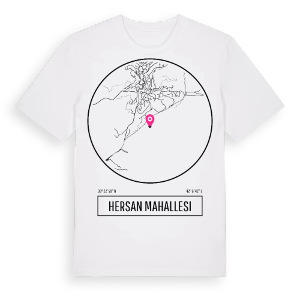 Hersan Mahallesi t-shirt – ekologisk bomull t-shirt från Pinshirt