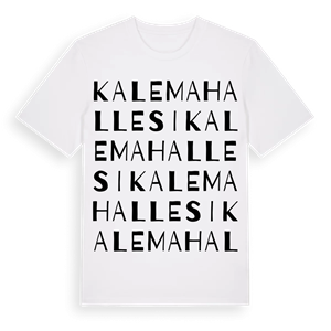 Kale Mahallesi ordlek t-shirt – ekologisk bomull t-shirt från Pinshirt