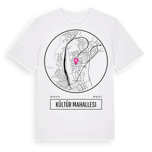 Kültür Mahallesi t-shirt – ekologisk bomull t-shirt från Pinshirt