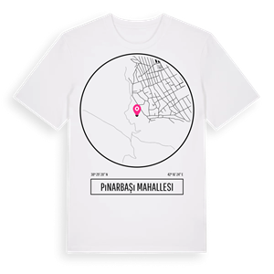 Pınarbaşı Mahallesi t-shirt – ekologisk bomull t-shirt från Pinshirt