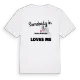 Någon i Sosyal Mahallesi älskar mig t-shirt
