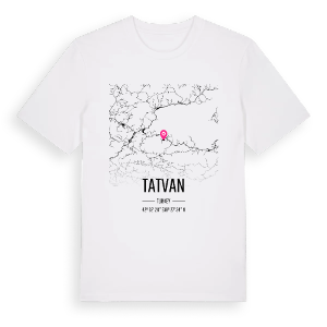 Tatvan karta t-shirt – ekologisk bomull t-shirt från Pinshirt