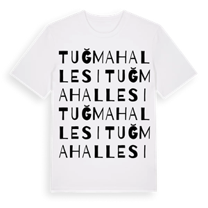 Tuğ Mahallesi ordlek t-shirt – ekologisk bomull t-shirt från Pinshirt
