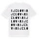 Bjelovar ordlek t-shirt