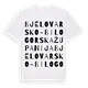 Bjelovarsko-bilogorska županija ordlek t-shirt