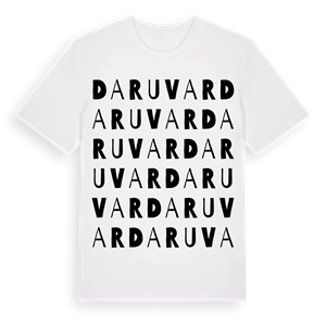 Daruvar ordlek t-shirt – ekologisk bomull t-shirt från Pinshirt