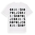 Grubišno Polje ordlek t-shirt