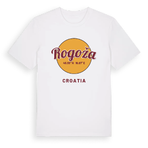 Rogoža cirkel t-shirt – ekologisk bomull t-shirt från Pinshirt