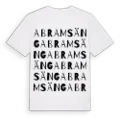 Abramsäng ordlek t-shirt